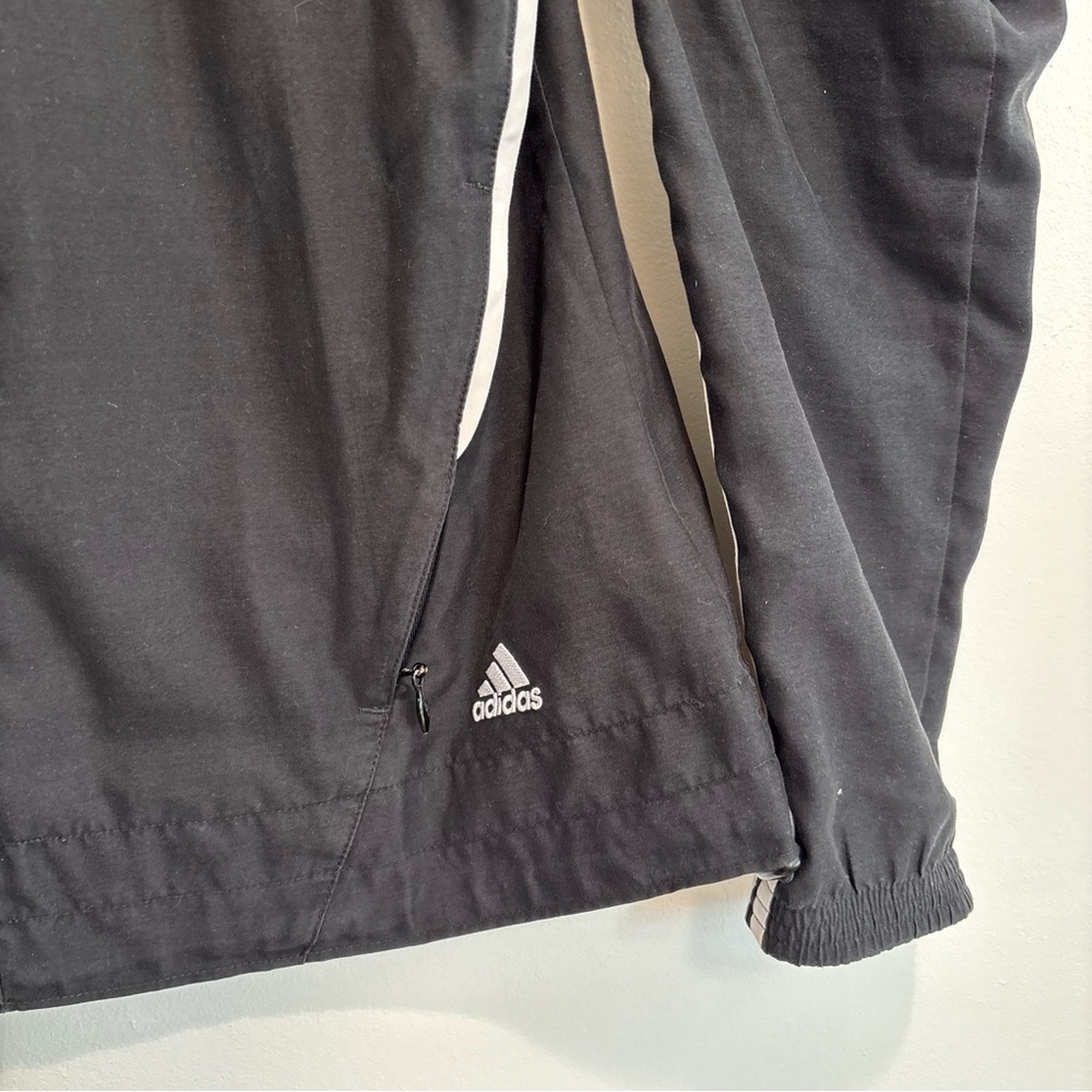Adidas Full Zip Down Jacket Medium Black And White - image 2